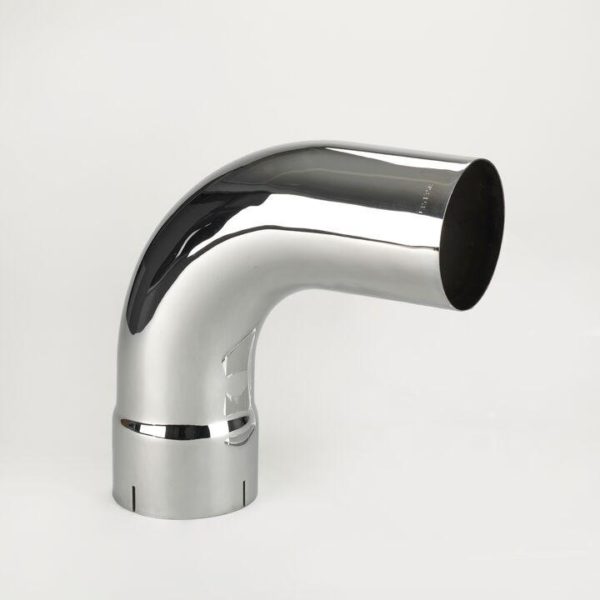 CODO, 90 GRADOS 5 PULG (127 MM) DE-DI CROMO