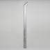 BAJANTE, CURVO 4 PULG DE X 72 PULG CROMO