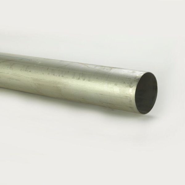 BAJANTE, 45 GRADOS 5 PULG DE X 96 PULG CROMO